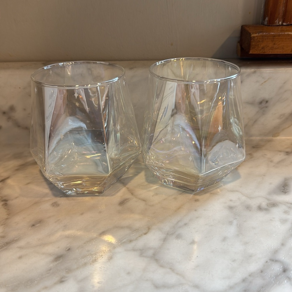 NWT Crystal Cocktail Glasses